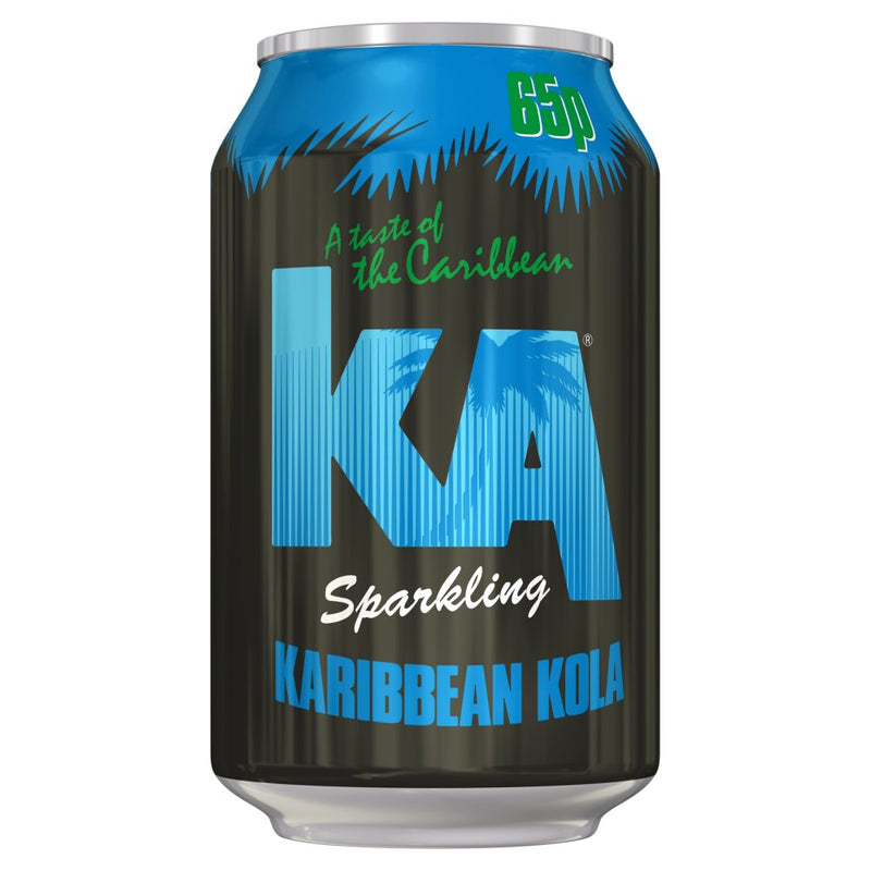 KA Sparkling Karibbean Kola Pack of 24x330ml