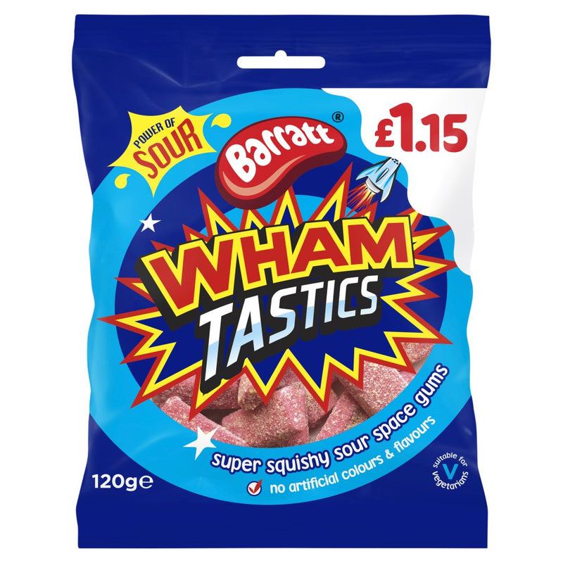 Barrats Wham tastics Pack of 12x120g