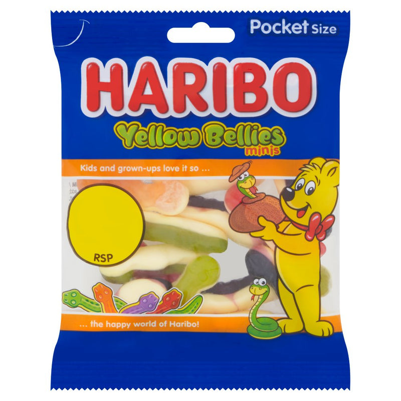 Haribo Mini Yellow Bellies Bag Pack of 20x60g