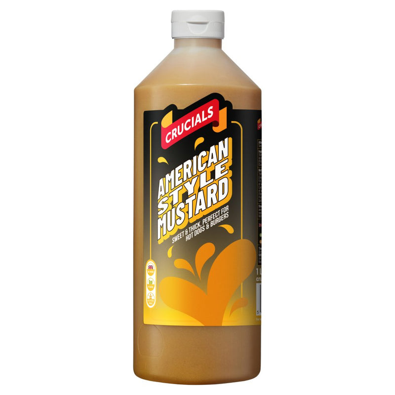 Crucial American Style Mustard Pack of 1x1L