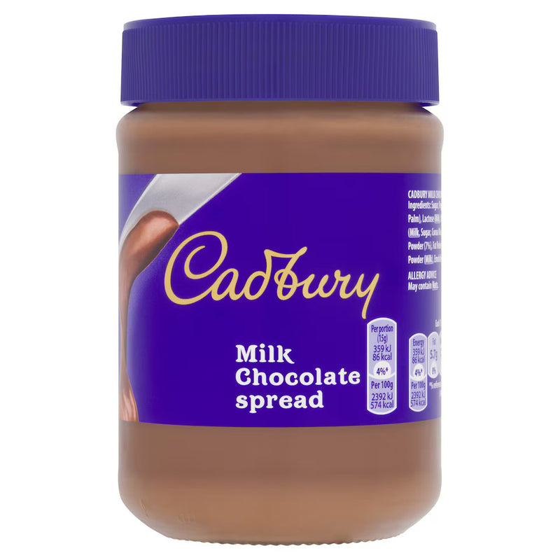 Cadbury Smooth Chocolate Spread Pack of 6 x 400g