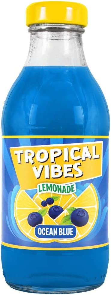 Tropical Vibes Lemonade Ocean Blue, 300 ml (Pack of 15)