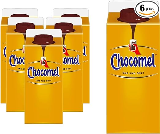 Chocomel Original Chocolate Milk Drink Elopak Pack of 6 X 750 ml