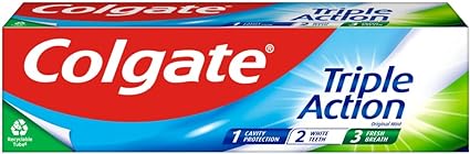 Colgate Triple Action Toothpaste 6 X 75ml