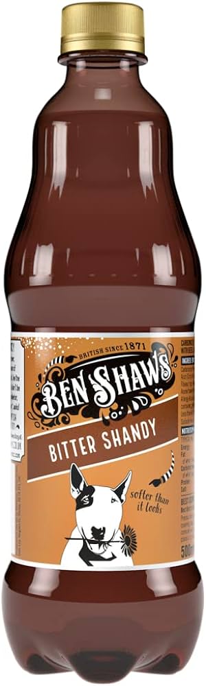 Ben Shaws Bitter Shandy Soft Drink Pack of 12x500ml