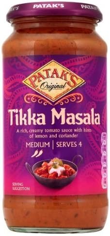 Pataks Tikka Masala Paste Pack of 6x450g