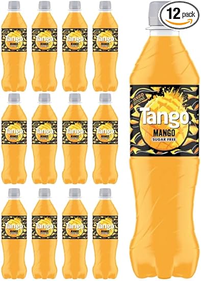 Tango Mango Sugar Free Bottle 500ml - Pack of 12