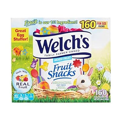 Welch's Fruit Snacks Pack of 160 Pouches