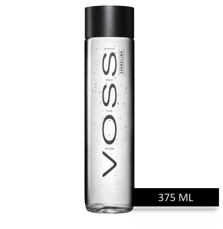 Voss Water Still Glass Pack of 24x375ml