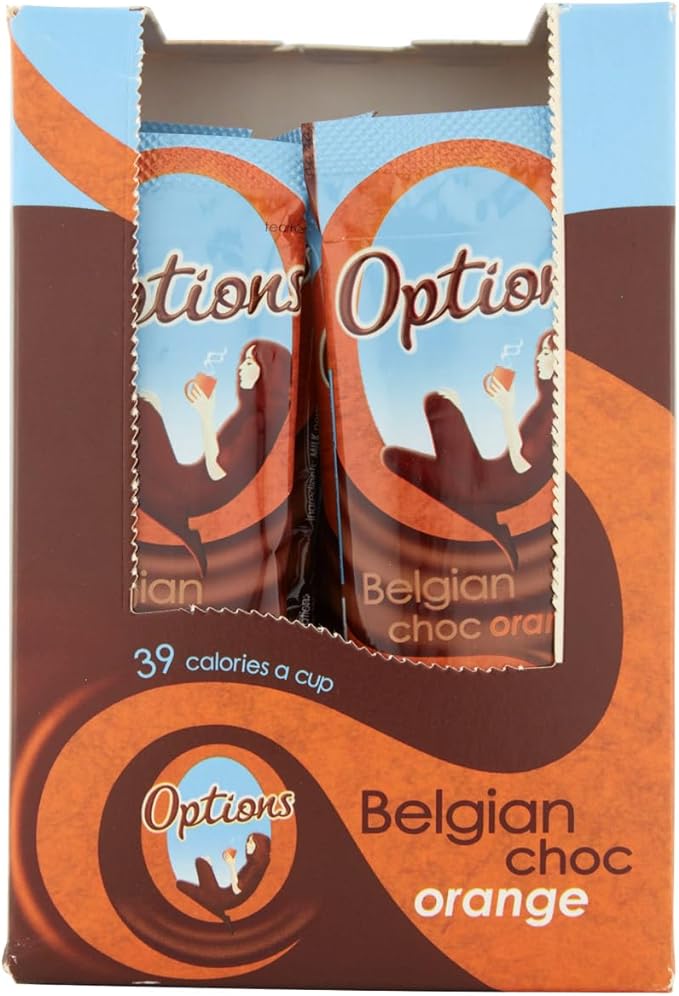 Options Belgian Chocolate Orange Sachet (Pack of 30x11g)