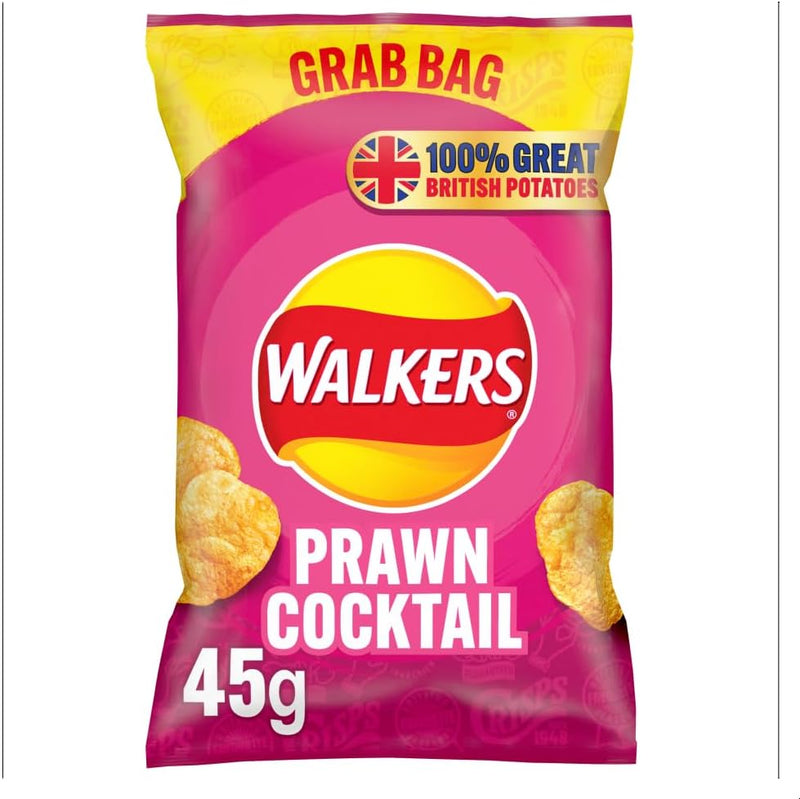 Walkers Crisps Grab Bags Pack of 32x45g