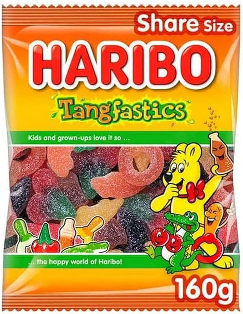 Haribo Tangfastic Party sweetS (sharing bags & Tubs)