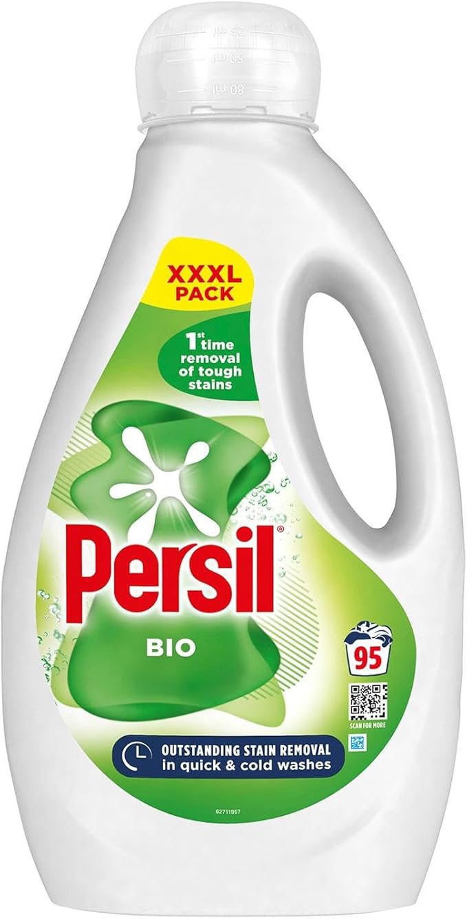 Persil Bio Laundry Liquid Pack of 95 Washes (2.565L)