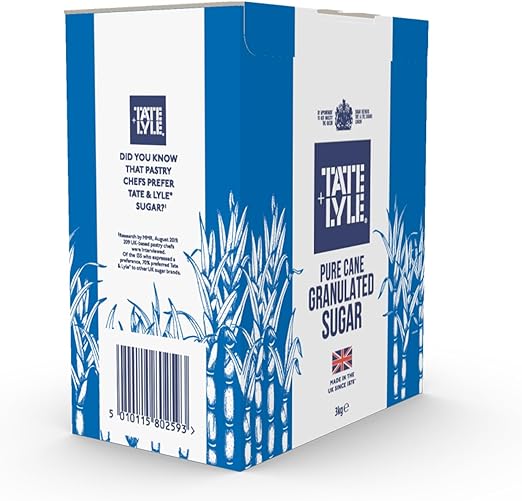 Tate & Lyle Granulated Sugar Pack of 3kg box