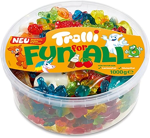 Trolli Sweets 1kg Tub