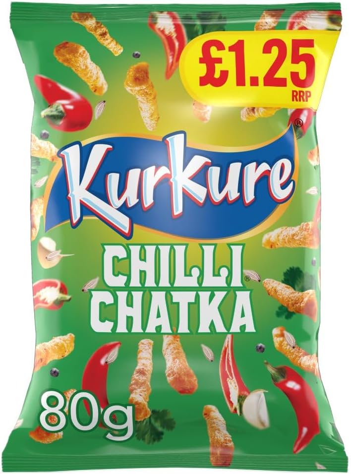 Kurkure Chilli Chataka Pack of 15x80g