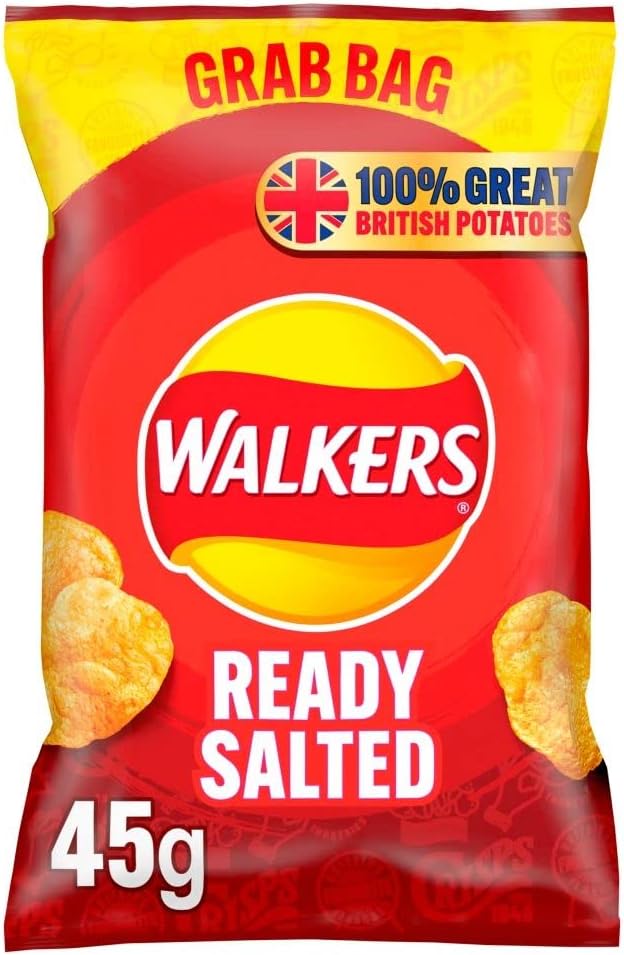 Walkers Crisps Grab Bags Pack of 32x45g