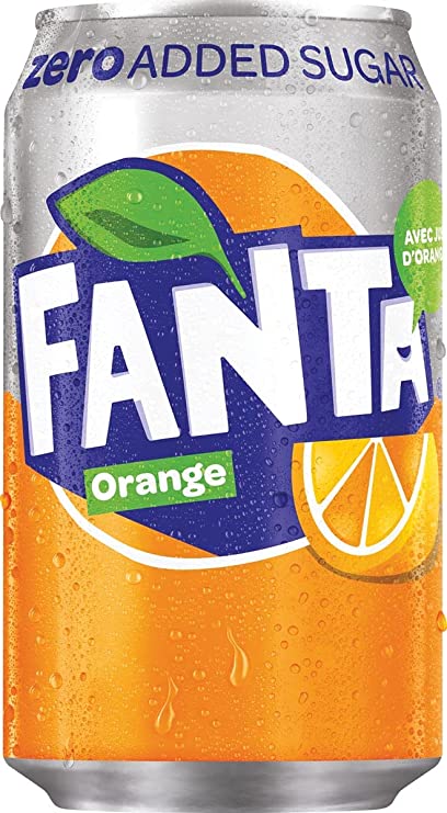 Fanta Orange Zéro Pack of 24x330ml