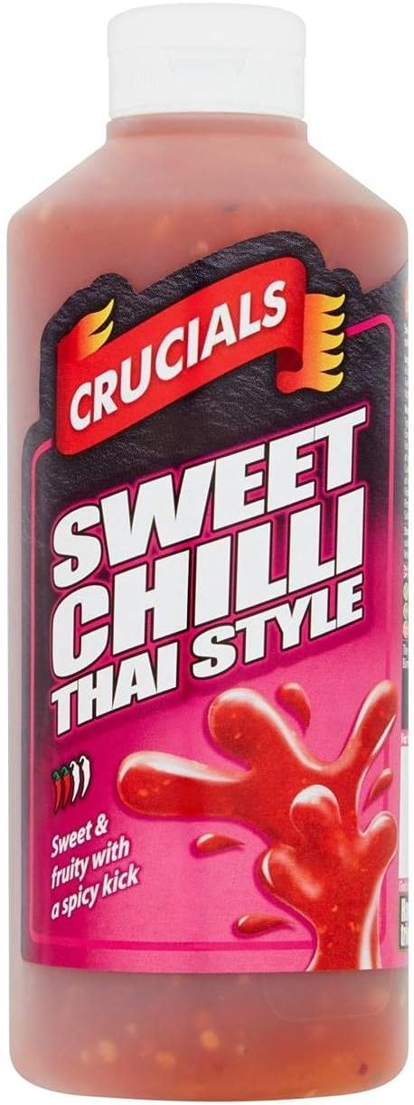 Crucials Thai Sweet Chilli Squeezy Sauce Pack of 1x1L