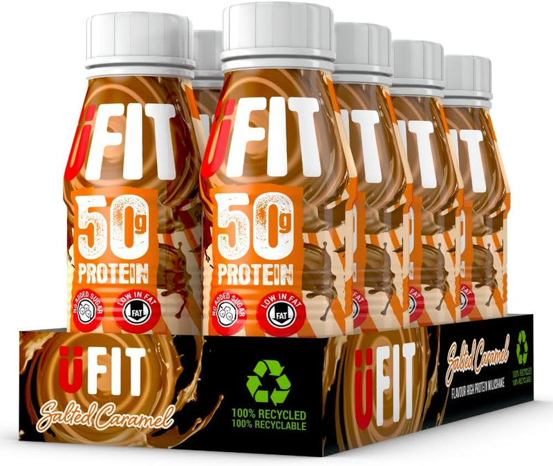 UFIT High 50g Fruite Flavours Ready to Drink Pack of 8x500ml