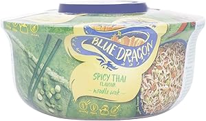 Blue Dragon Spicy Thai Noodles Pack of 6x67g