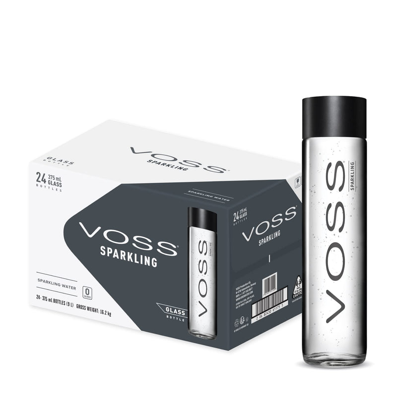 Voss Water Still Glass Pack of 24x375ml