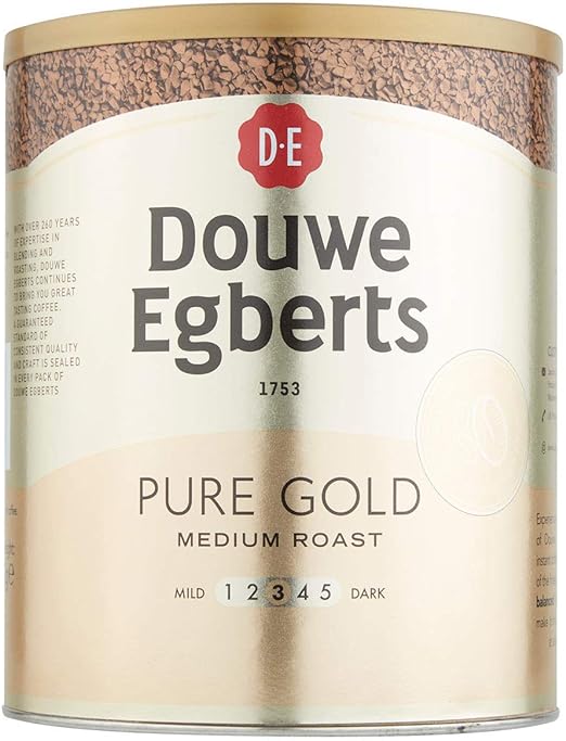 Douwe Egberts Pure Gold Instant Coffe Pack of 750g