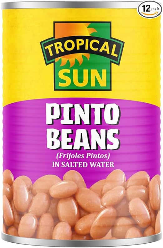 Tropica Sun Pinto Beans Pack of 12x400g