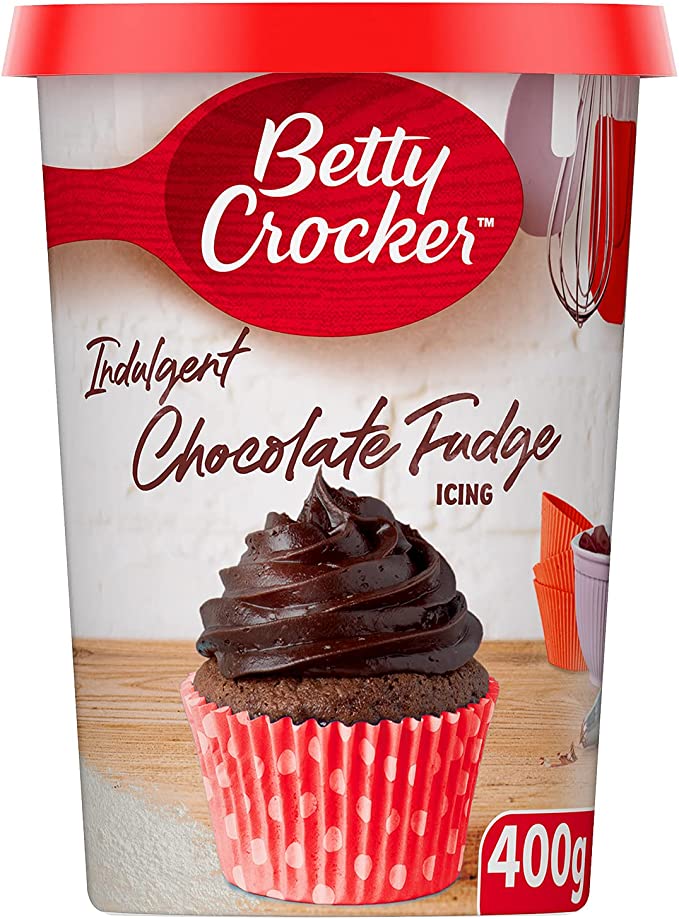 Betty Crocker Chocolate Fudge Icing Pack of 4x600g