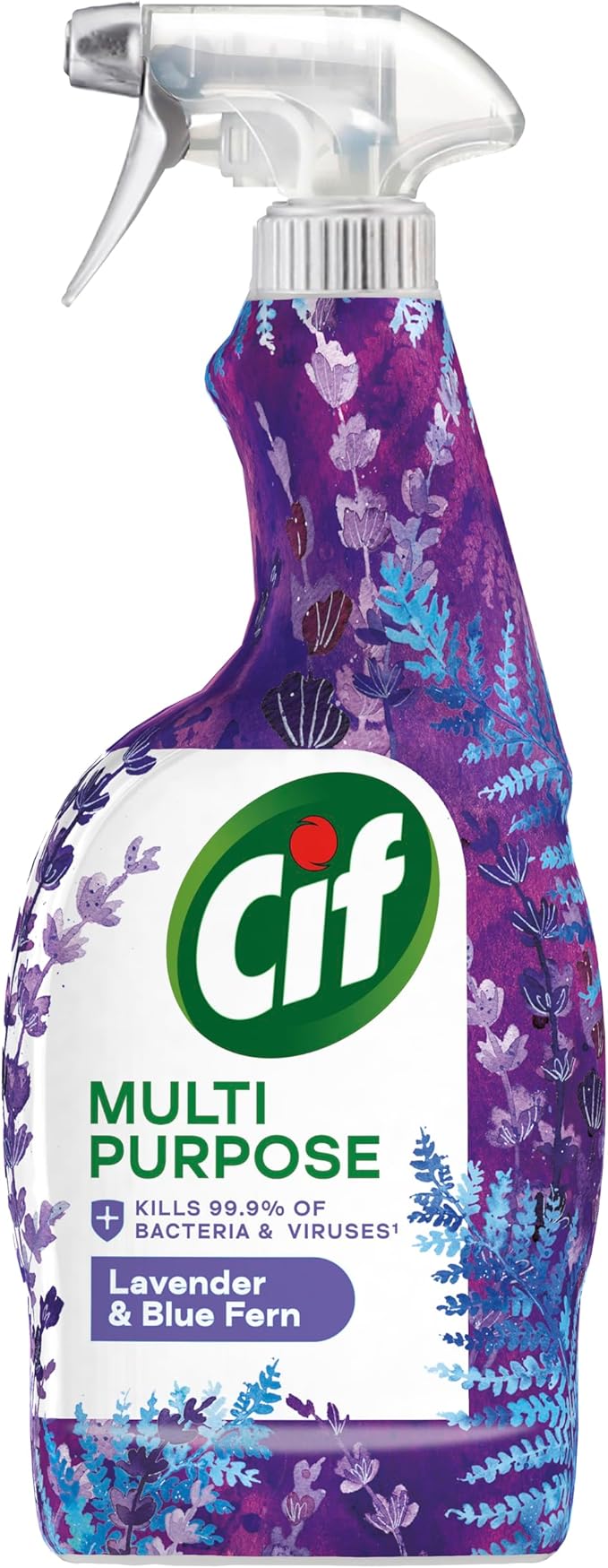 Cif Lavender & Blue Fern Multipurpose Cleaner Spray Pack of 6x750ml