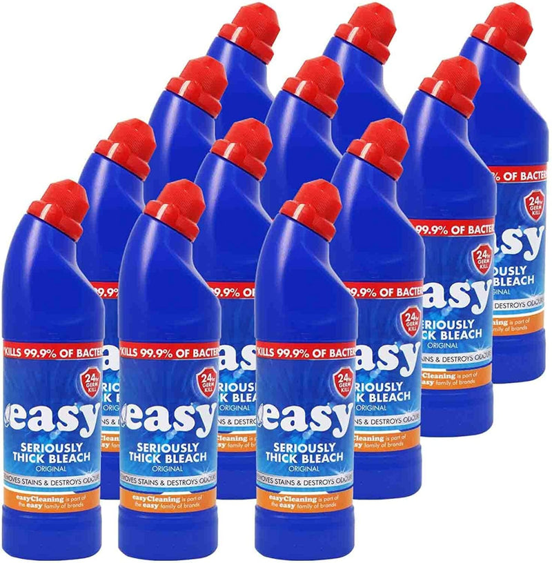 Easy Seriously Thick Bleach Original Pack of 12 X 750ml