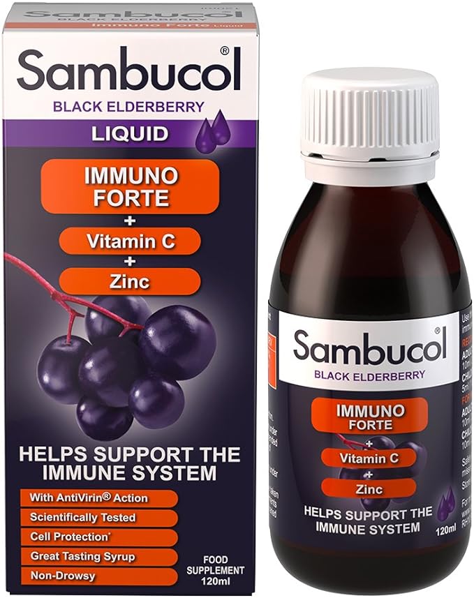 Sabbucol Immuno Forte Liquid 2x 120ML