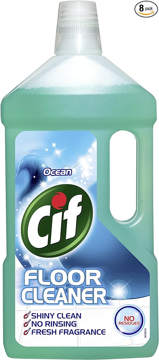 Cif floor cleaner ocean - 8x950ml