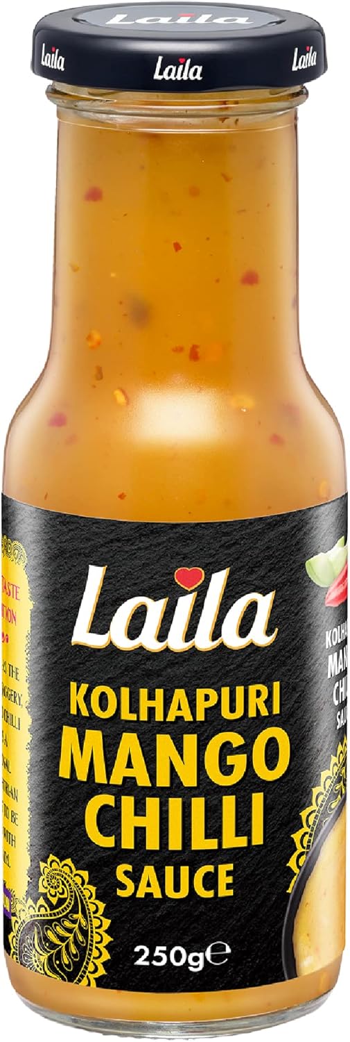 Laila Kolhapuri Mango Chilli Sauce Pack of 6x250g