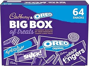 Cadbury & Oreo Big Box of Treats Pack of 64 snacks