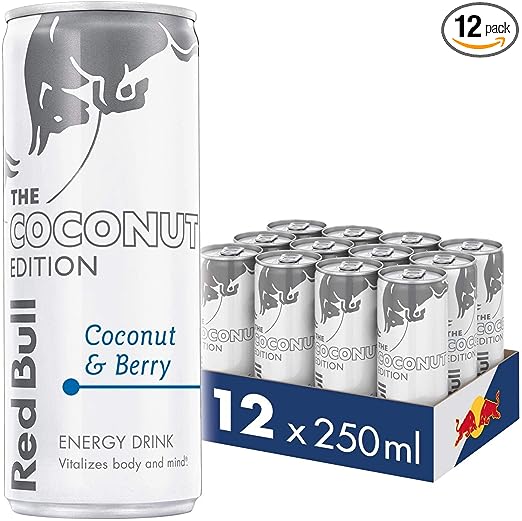 Red Bull Energy Drink Coconut Berry, 12x250ml