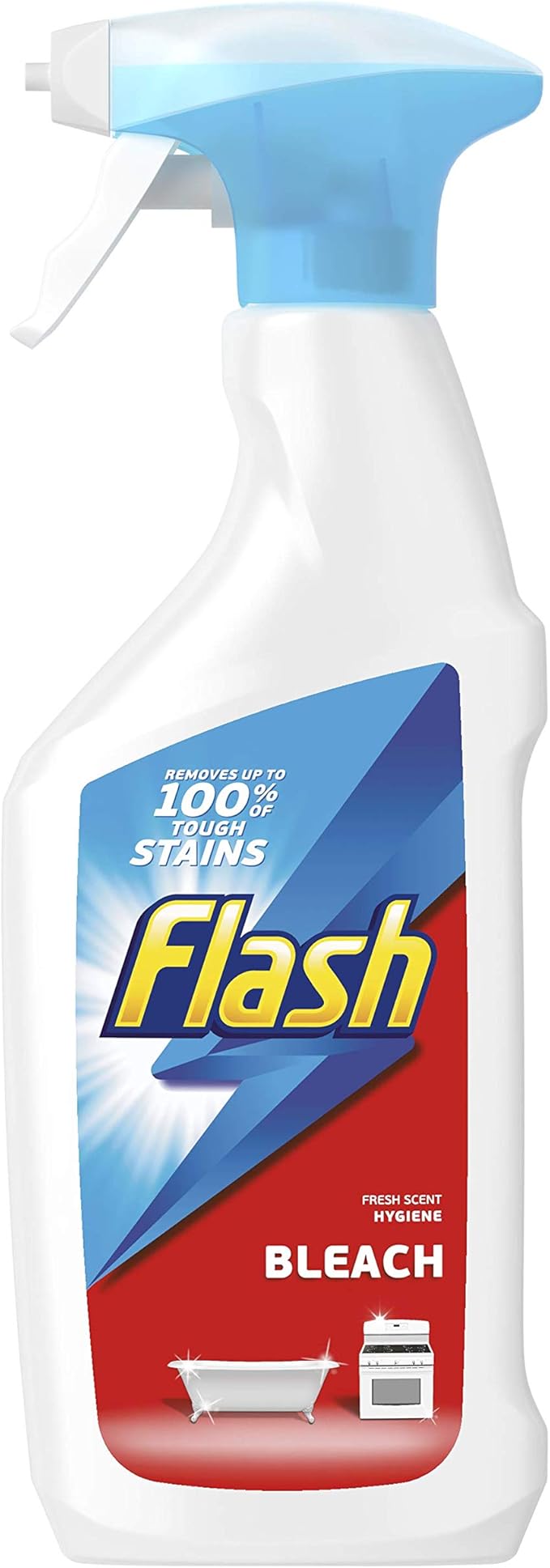 Flash Multi Purpose Bleach Spray Pack of 10x500ml