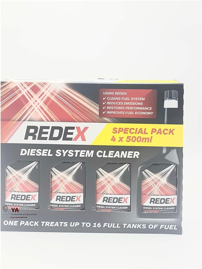 Redex Diesel Injector Cleaner Pack of 4X500ML