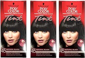 Schwarzkopf Poly Brown saded Color Tint Pack of 3