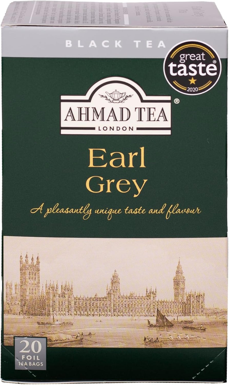 Ahmad Tea Earl Grey Tea Pack of 4x20's