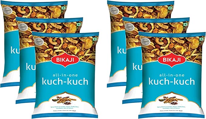 Bikaji All In One Kuch-Kuch Snack 200g (Pack of 6)