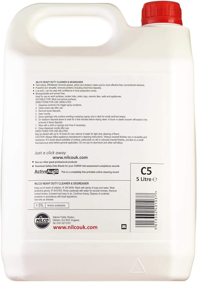 Nilco clean& degrease-5ltr