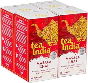 Tea India Masala Tea Pack of 4x40's