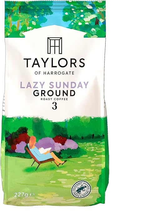 Taylors of Harrogate Lazy Sunday Ground Coffee Pack of 6x227g