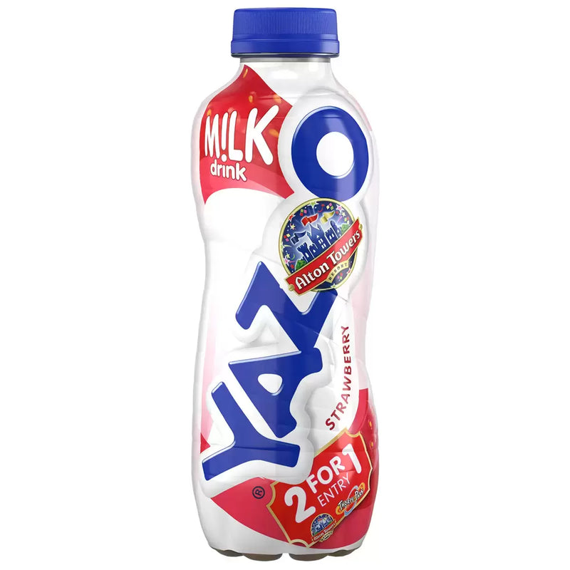 Yazoo Strawberry Milkshake Pack of 10 x 400ml