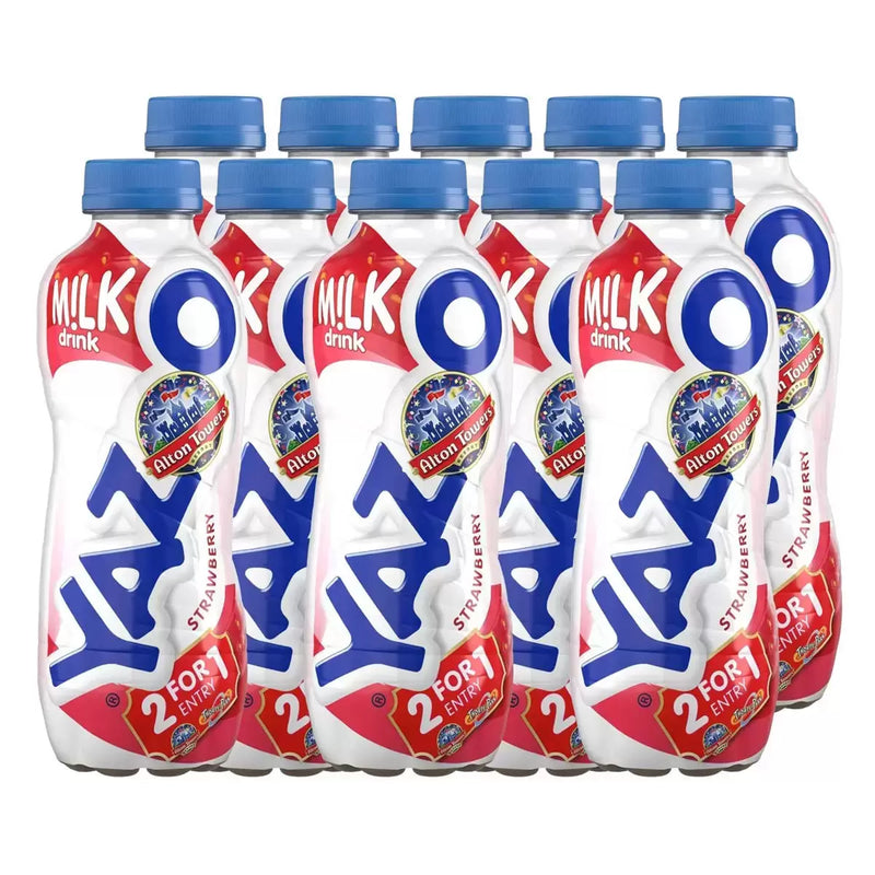 Yazoo Strawberry Milkshake Pack of 10 x 400ml