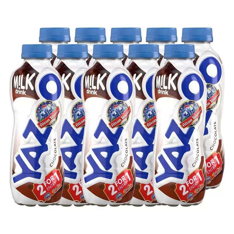 Yazoo Chocolate Milkshake Pack of 10 x 400ml