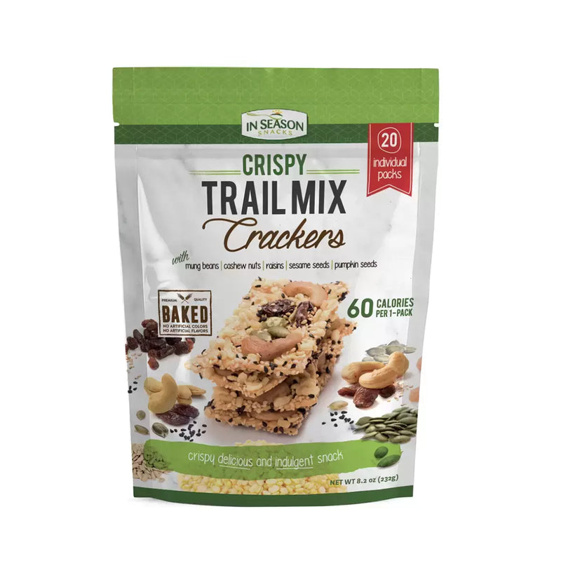 In Season Crispy Trail Mix Crackers Pack of  232g