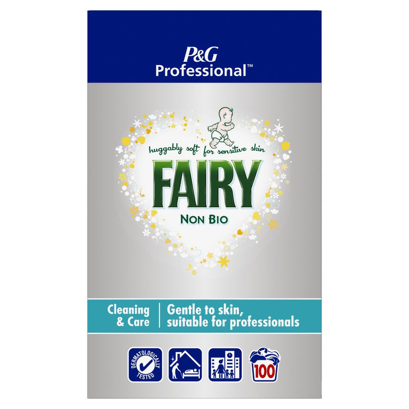 Fairy Professional Non Bio Powder Detergent 100 Washes