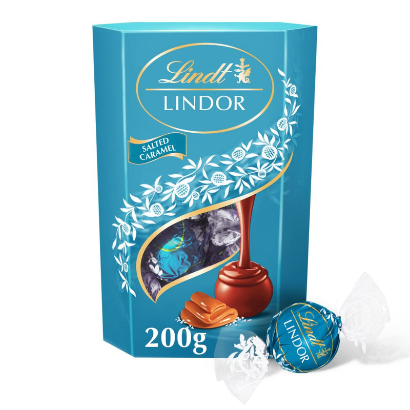 Lindt Lindor Salted Caramel Truffles Pack of 200g